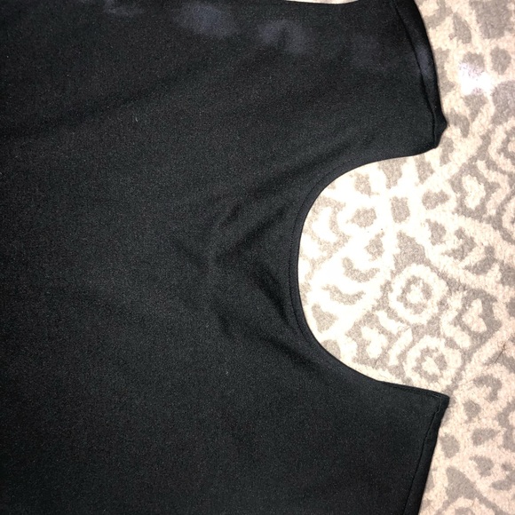 Black Baby Doll Style Dress - Picture 4 of 5